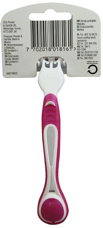 Einwegrasierer für Damen 12 St. - Gillette Simply Venus 3 Plus Pink — Bild N3