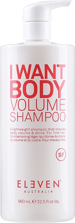 Volumengebendes Shampoo mit Weizenproteinen - Eleven Australia I Want Body Volume Shampoo — Bild N3
