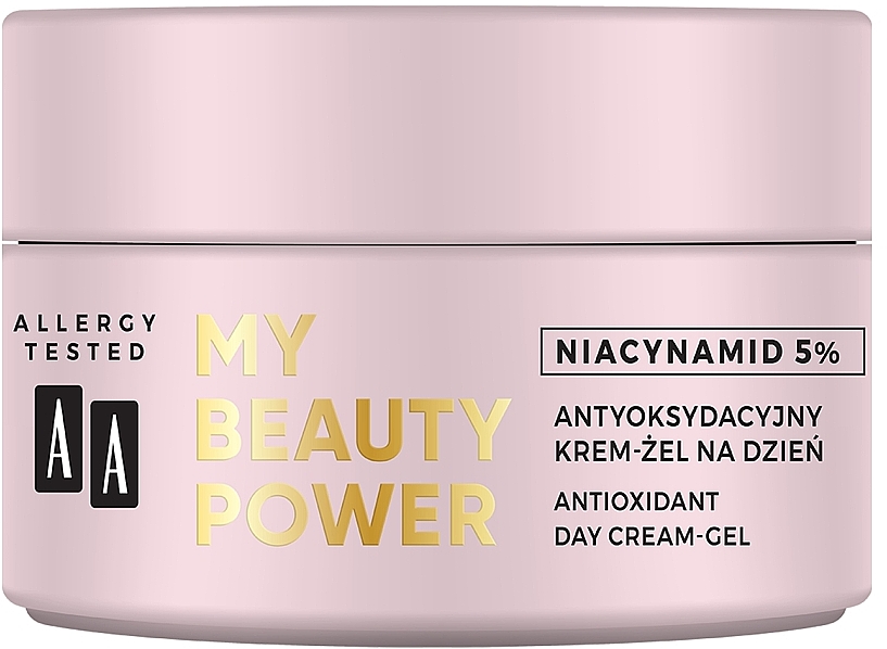 Antioxidatives Gesichtscreme-Gel für den Tag mit 5% Niacinamid - AA My Beauty Power Niacynamid 5% Antioxidant Day Cream-Gel — Bild N2