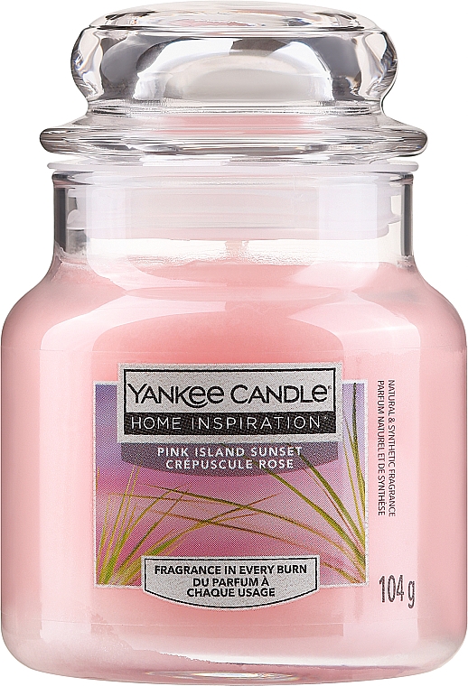 Duftkerze im Glas - Yankee Candle Home Inspiration Pink Island Sunset — Bild N1