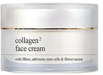 Feuchtigkeitsspendende und straffende Anti-Aging-Creme mit natürlichem frischem Kollagen, Edelweiss-Stammzellen und Blumennektar - Yellow Rose Collagen2 Face Cream — Bild N1