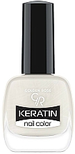 Düfte, Parfümerie und Kosmetik Nagellack - Golden Rose Keratin Nail Color Lacquer