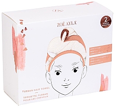 Düfte, Parfümerie und Kosmetik Haarturban 2 St. - Zoe Ayla Turban Hair Towel