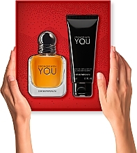 Giorgio Armani Emporio Armani Stronger With You - Set (Eau de Toilette/50 ml + Duschgel/75 ml) — Bild N2