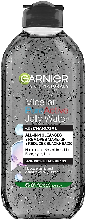 Gel-Wasser mit Aktivkohle - Garnier Skin Naturals Pure Active — Bild N1