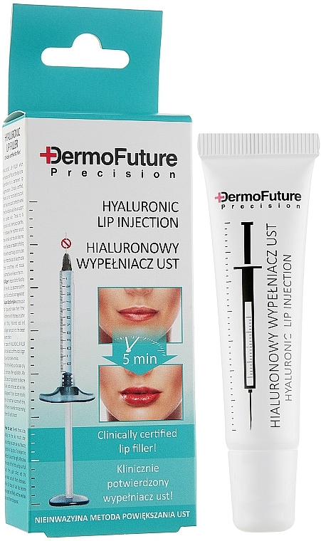 Lippenserum mit Hyaluronsäure und Kollagen - DermoFuture Precision Hyaluronic Lip — Foto N5