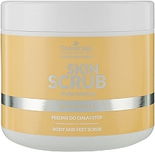 Düfte, Parfümerie und Kosmetik Körper- und Fußpeeling mit Vanille - Farmona Professional Pure Vanilla Skin Scrub
