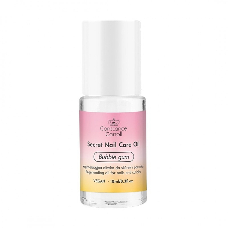 Öl für Nägel und Nagelhaut Kaugummi - Constance Carroll Secret Nail Care Oil Bubble Gum — Bild N1
