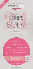 Düfte, Parfümerie und Kosmetik Enthaarungswachstreifen für Beine und Körper - Byphasse Cold Wax Strips Legs & Body