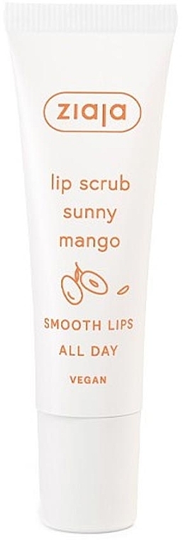 Ziaja Lip Scrub Sunny Mango  - Lippenpeeling Sunny Mango in Tube — Bild N1