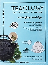 Düfte, Parfümerie und Kosmetik Gesichtsmaske - Teaology Smoothing Anti-Ageing Face & Neck Mask