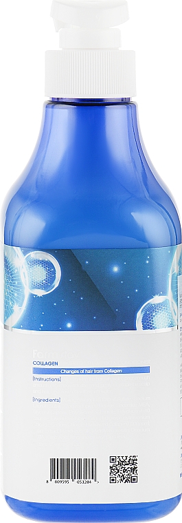 2in1 Feuchtigkeitsspendender Shampoo-Conditioner mit Kollagen - Farmstay Collagen Water Full Moist Shampoo And Conditioner — Bild N2