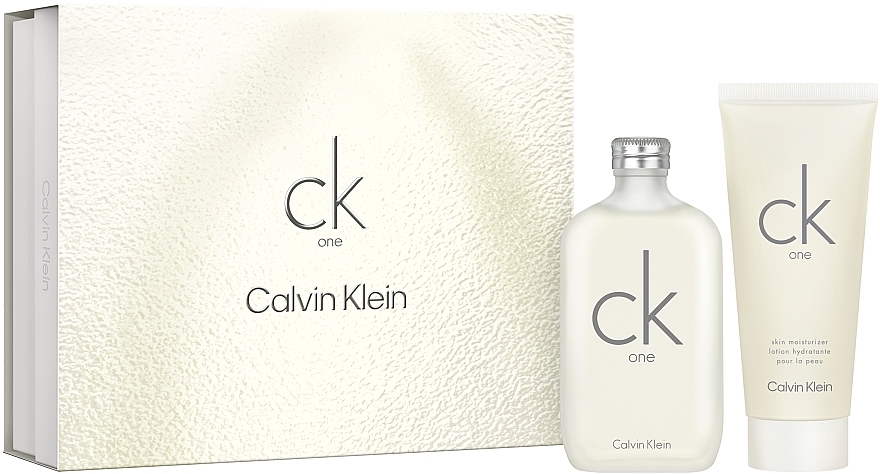 Calvin Klein CK One	 - Duftset (Eau de Toilette 200ml + Körperlotion 200ml)  — Bild N2