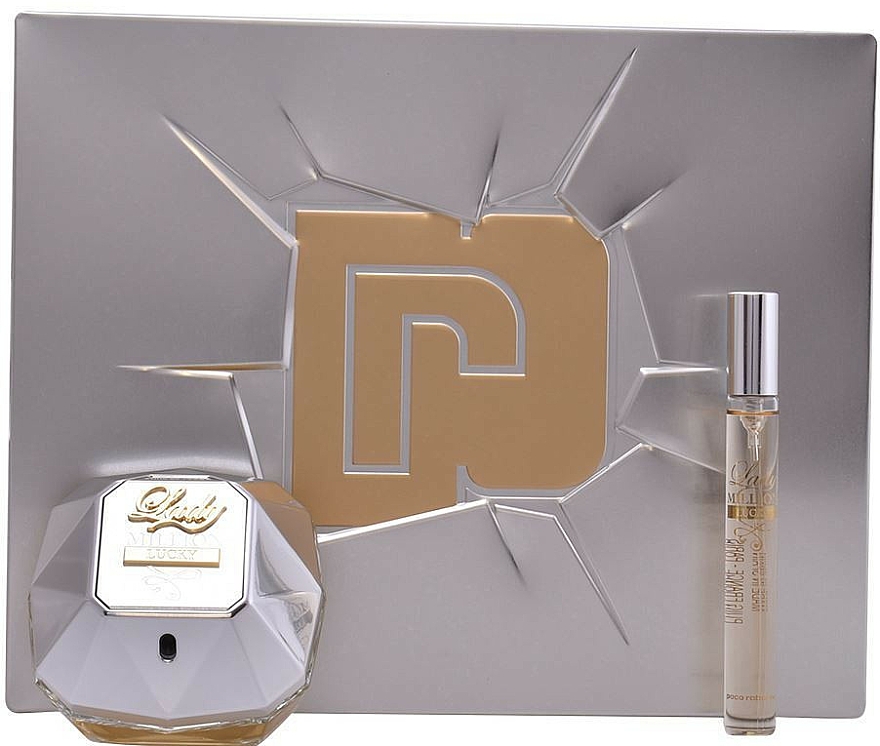 Paco Rabanne Lady Million Lucky - Duftset (Eau de Parfum 80ml + Eau de Parfum Mini 10ml)
