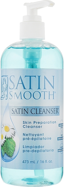 Pre-Wax-Lotion - Satin Smooth Skin Preparation Cleanser — Bild N2