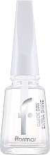Düfte, Parfümerie und Kosmetik Schnelltrocknender Nagellack mit Glanz-Effekt - Flormar Nail Care Quick Dry Extra Shine