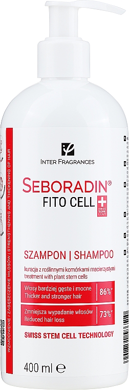Stärkendes Haarshampoo - Seboradin FitoCell Shampoo — Bild N1