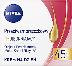 Düfte, Parfümerie und Kosmetik Revitalisierende Anti-Falten-Tagescreme 45+ - NIVEA Anti-Wrinkle Firming Day Cream 45+