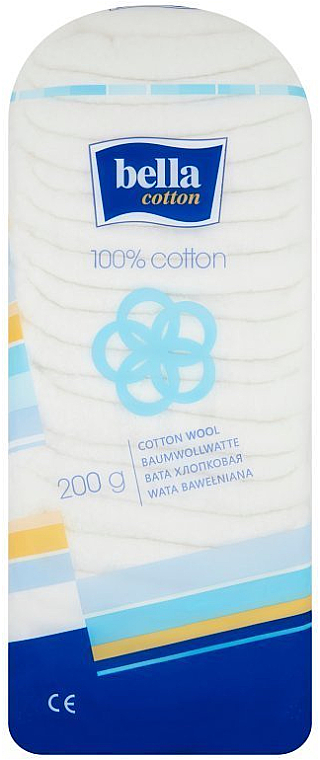 Baumwollwatte 200 g - Bella Cotton 100% — Foto N1