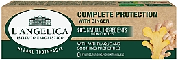 Zahnpasta mit Ingwerextrakt - L'Angelica Complete Protection With Ginger Toothpaste — Bild N1