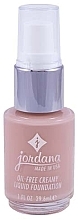 Düfte, Parfümerie und Kosmetik Cremige flüssige Foundation - Jordana Creamy Liquid Foundation With Pump