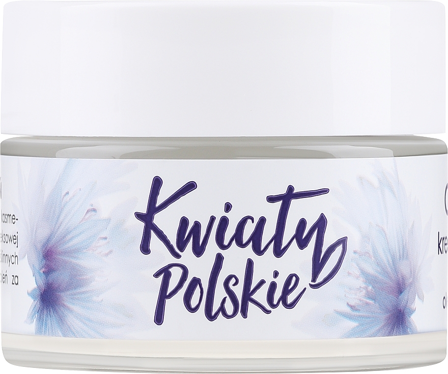 Leichte Gesichtscreme mit Extrakt aus Basilikum - Uroda Kwiaty Polskie Chaber Cream — Bild N2