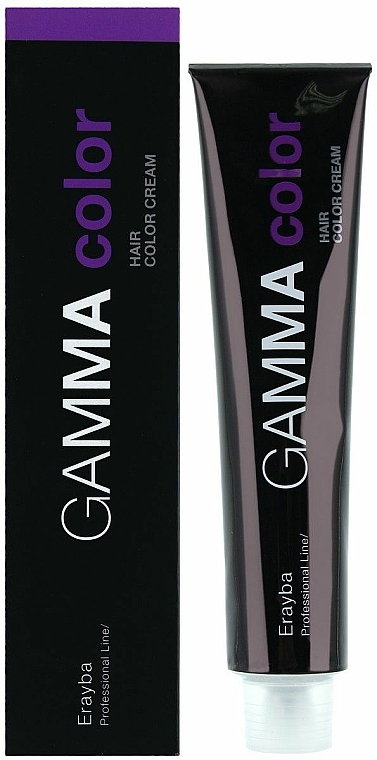 Creme-Haarfarbe mit Conditioner - Erayba Gamma Color Conditioning Haircolor Cream 1+1.5 — Bild N1