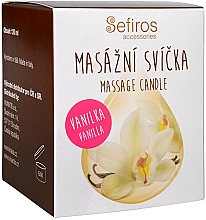 Düfte, Parfümerie und Kosmetik Massagekerze Vanilla - Sefiros Massage Candle