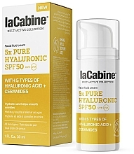 Düfte, Parfümerie und Kosmetik Gesichtscreme-Fluid mit Hyaluronsäure - La Cabine 5X Pure Hyaluronic Facial Fluid Cream SPF50