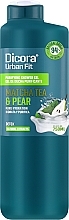 Duschgel Matcha-Tee und Birne - Dicora Urban Fit Purifying Shower Gel Detox Matcha Tea & Pear — Bild N2