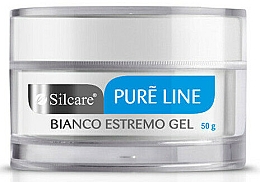 Nagelgel - Silcare Pure Line Bianco Estremo Gel — Bild N1