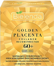 Anti-Aging-Gesichtscreme mit Kollagen und Präbiotika 60+ - Bielenda Golden Placenta Collagen Reconstructor — Bild N3