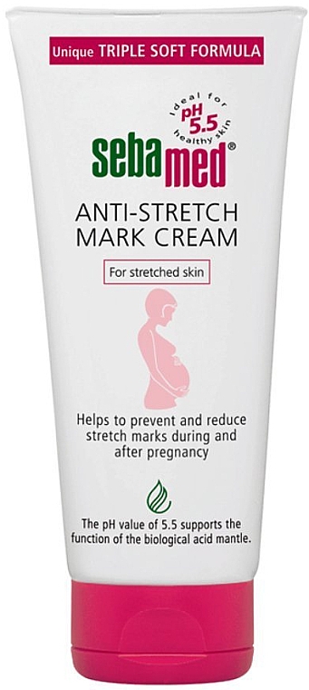 Körpercreme gegen Dehnungsstreifen - Sebamed Anti Stretch Mark Cream — Bild N1