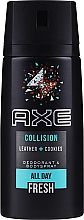 Düfte, Parfümerie und Kosmetik Deospray "Collision" - Axe Collision All Day Fresh Deodorant