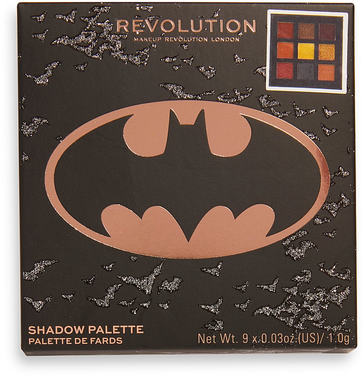 Lidschatten-Palette Batman - Makeup Revolution X Batman I Am The Batman Eyeshadow Palette — Bild N6