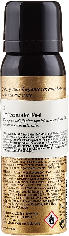 Erfrischendes Haarspray - Oribe Signature Cote d'Azur Hair Refresher — Bild N2