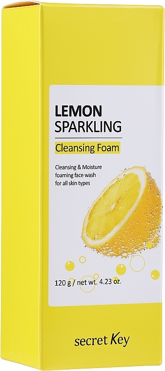 Reinigungsschaum mit Zitronenextrakt - Secret Key Lemon Sparkling Cleansing Foam — Bild N2