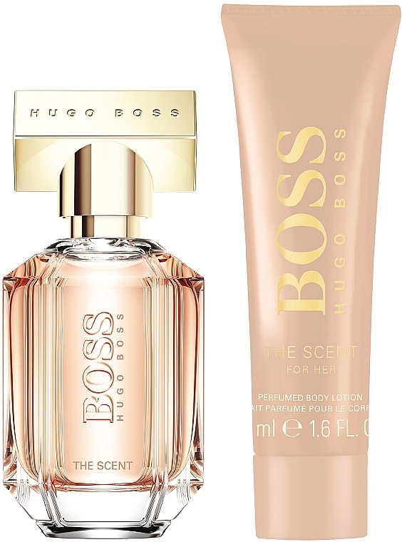 BOSS The Scent For Her  - Duftset (Eau de Parfum 30ml + Körperlotion 50ml)  — Bild N1