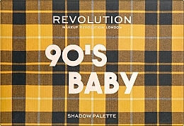 Lidschattenpalette - Makeup Revolution Power Shadow Palette 90's Baby — Bild N2