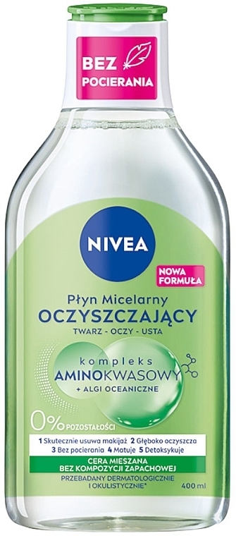 Mizellenwasser für Mischhaut - Nivea MicellAir Water For Combination Skin — Bild N1