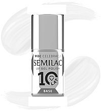 Düfte, Parfümerie und Kosmetik Nagelbase - Semilac Protect&Care 10Years Limited Edition Base