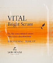 Vitaminhaltiges Serum für einen ebenmäßigen Teint - The Skin House Vital Bright Serum (Probe)  — Bild N1