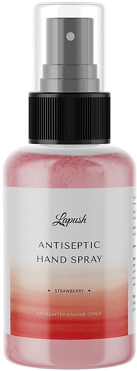 Antibakterielles antiseptisches Handspray mit Erdbeere - Lapush Antibacterial Antiseptic Spray — Bild N1