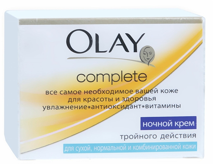 Nachtcreme mit Vitaminen und Antioxidantien - Olay Complete Night Cream — Bild N2