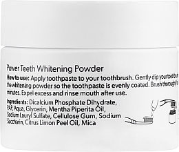 Aufhellungspulver für die Zähne - SwissWhite Smilepen White Edition Natural Teeth Whitening Powder — Bild N2