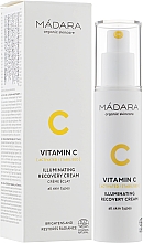 Feuchtigkeitsspendende Gesichtscreme mit Vitamin C - Madara Cosmetics Vitamin C Illuminating Recovery C Cream — Bild N1