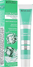 Feuchtigkeitsspendendes Anti-Falten Nachtcreme-Fluid mit Hyaluronsäure - Revuele Hydralift Hyaluron Night Cream Fluid — Bild N2