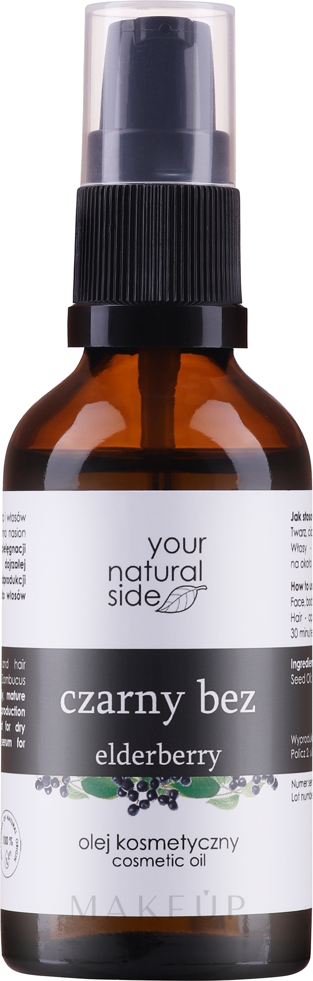 100% natürliches Holunderöl - Your Natural Side Olej — Bild 50 ml