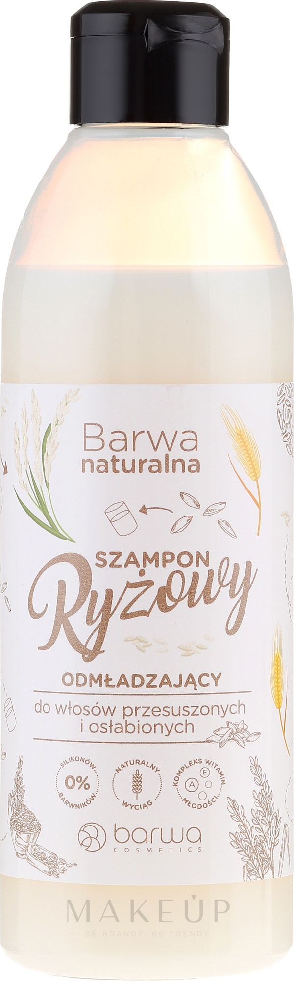 Shampoo mit Reis - Barwa Natural Rice Shampoo — Bild 300 ml