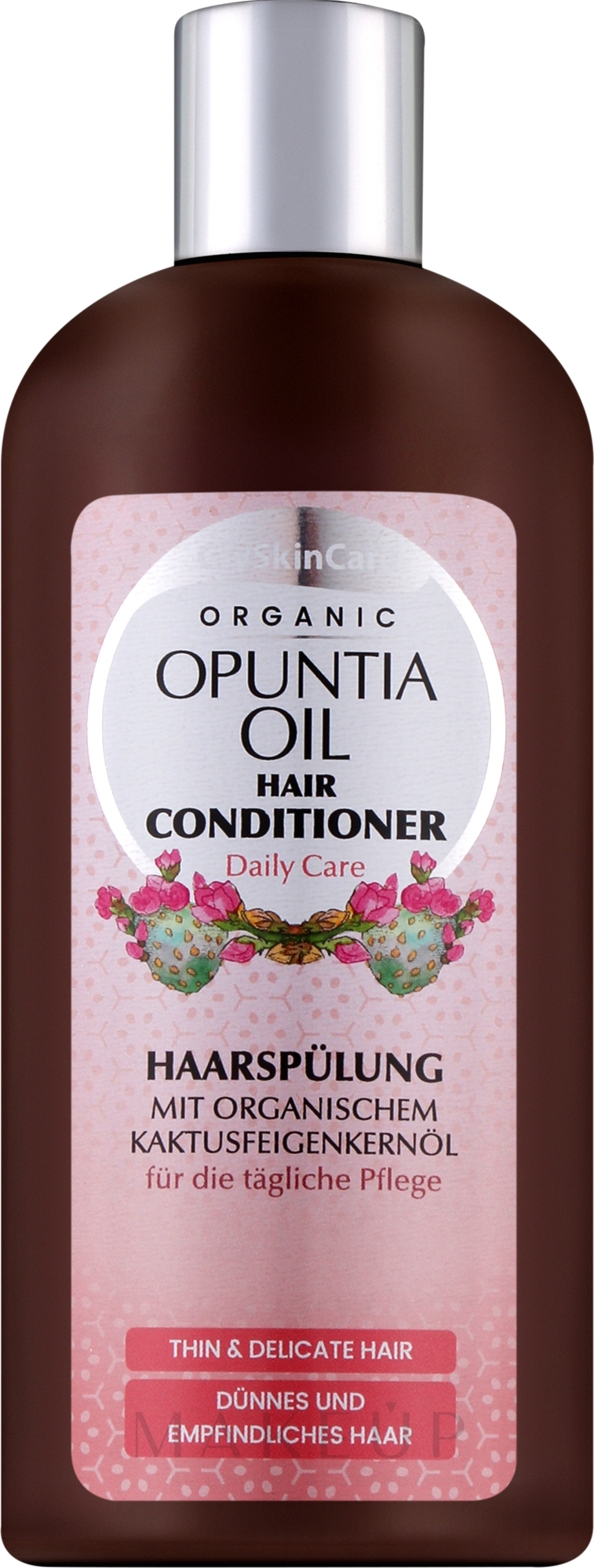 Haarspülung mit Extrakt aus organischem Opuntienöl - GlySkinCare Organic Opuntia Oil Hair Conditioner — Bild 250 ml